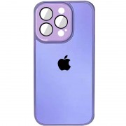 Чохол TPU+Glass Sapphire Midnight для Apple iPhone 13 Pro Max (6.7"), Бузковий / Dasheen