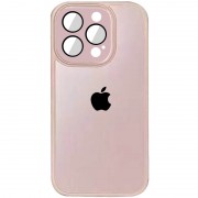Чохол TPU+Glass Sapphire Midnight для Apple iPhone 14 Pro Max (6.7"), Рожевий / Pink Sand