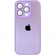 Чохол TPU+Glass Sapphire Midnight для Apple iPhone 14 Pro Max (6.7"), Бузковий / Lilac