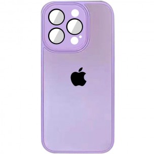 Чохол TPU+Glass Sapphire Midnight для Apple iPhone 14 Pro Max (6.7"), Бузковий / Lilac