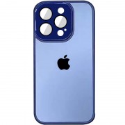 Чехол TPU+Glass Sapphire Midnight для Apple iPhone 12 Pro (6.1"), Синий / Deep navy