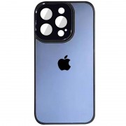 Чехол TPU+Glass Sapphire Midnight для Apple iPhone 12 Pro (6.1"), Черный / Black
