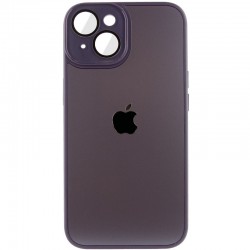 Чехол TPU+Glass Sapphire Midnight для Apple iPhone 14 (6.1"), Фиолетовый / Deep Purple
