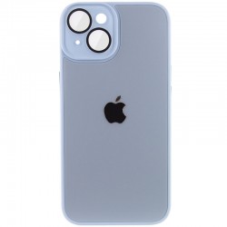 Чохол TPU+Glass Sapphire Midnight для Apple iPhone 14 (6.1"), Блакитний / Blue