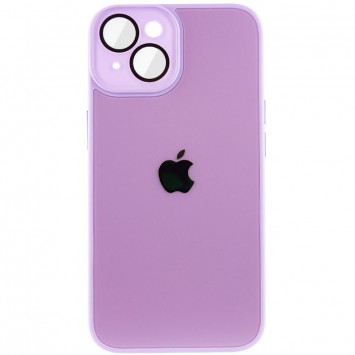 Чохол TPU+Glass Sapphire Midnight для Apple iPhone 14 (6.1"), Бузковий / Lilac