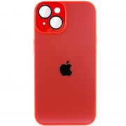 Чехол TPU+Glass Sapphire Midnight для Apple iPhone 14 (6.1"), Красный / Red