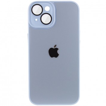 Чохол TPU+Glass Sapphire Midnight для Apple iPhone 14 Plus (6.7"), Блакитний / Blue