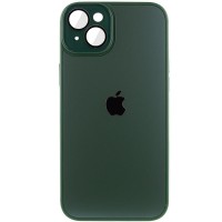 Чехол TPU+Glass Sapphire Midnight для iPhone 14 Plus (6.7"), Зеленый / Forest green