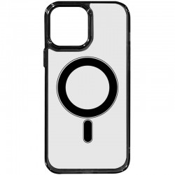 Чохол TPU Iris with MagSafe для Apple iPhone 12 Pro / 12 (6.1"), Чорний