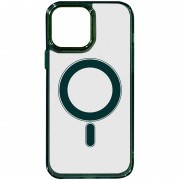 Чохол TPU Iris with MagSafe для Apple iPhone 13 (6.1"), Зелений