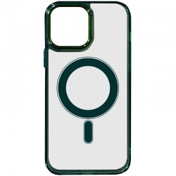 Чохол TPU Iris with MagSafe для Apple iPhone 13 Pro (6.1"), Зелений