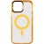 Чехол TPU Iris with MagSafe для Apple iPhone 13 Pro (6.1"), Оранжевый