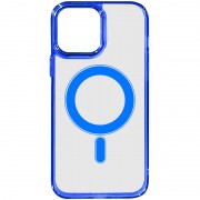 Чохол TPU Iris with MagSafe для Apple iPhone 13 Pro (6.1"), Синій
