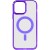 Чехол TPU Iris with MagSafe для Apple iPhone 13 Pro (6.1"), Фиолетовый