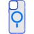 Чехол TPU Iris with MagSafe для Apple iPhone 14 (6.1"), Синий