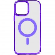 Чохол TPU Iris with MagSafe для Apple iPhone 14 (6.1"), Фіолетовий