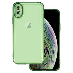 Чохол TPU Starfall Clear для Apple iPhone X / XS (5.8"), Зелений