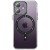 Чохол TPU+PC Colorful with MagSafe для Apple iPhone 12 (6.1"), Black