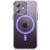 Чохол TPU+PC Colorful with MagSafe для Apple iPhone 12 (6.1"), Purple