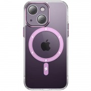 Чехол TPU+PC Colorful with MagSafe для Apple iPhone 13 (6.1"), Pink