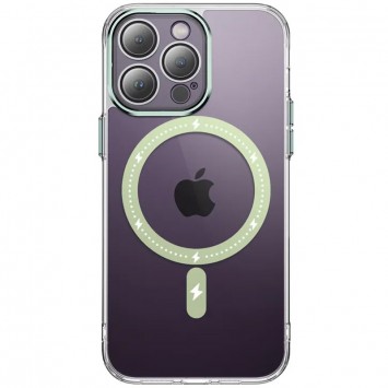Чохол TPU+PC Colorful with MagSafe для Apple iPhone 13 Pro (6.1"), Green