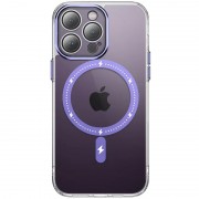 Чехол TPU+PC Colorful with MagSafe для Apple iPhone 13 Pro (6.1"), Purple