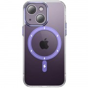 Чехол TPU+PC Colorful with MagSafe для Apple iPhone 14 (6.1"), Purple