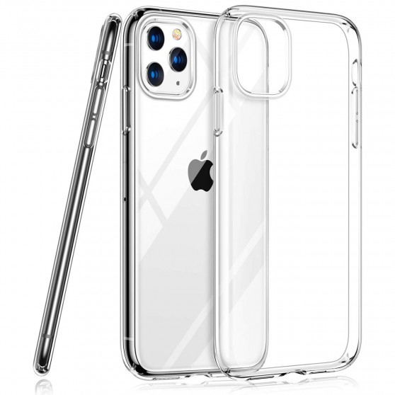 TPU чохол Epic Transparent 2,00 mm для Apple iPhone 11 Pro (5.8"), Безбарвний (прозорий)