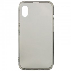 TPU чехол Epic Transparent 2,00 mm для Apple iPhone XR (6.1"), Серый (прозрачный)