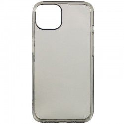 TPU чехол Epic Transparent 2,00 mm для Apple iPhone 13 (6.1"), Серый (прозрачный)