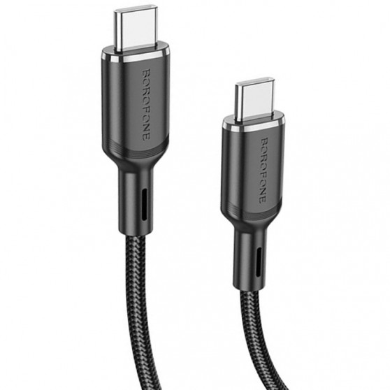 Кабель телефону Borofone BX90 Cyber USB to Type-C (1m), Black