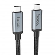 Кабель для телефону Hoco US06 Type-C to Type-C 100W USB3.2 20Gbps (1m), Black