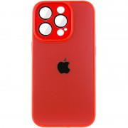 Чехол TPU+Glass Sapphire Midnight для Apple iPhone 14 Pro (6.1"), Красный / Red