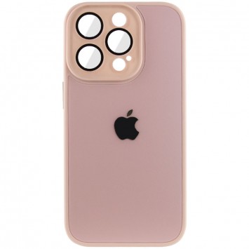 Чохол TPU+Glass Sapphire Midnight для Apple iPhone 14 Pro (6.1"), Рожевий / Pink Sand