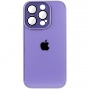 Чехол TPU+Glass Sapphire Midnight для Apple iPhone 14 Pro (6.1"), Сиреневый / Dasheen