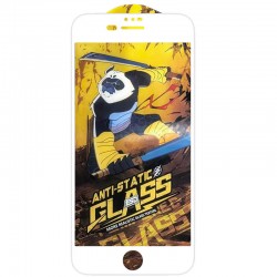 Защитное стекло 5D Anti-static Panda (тех.пак) для Apple iPhone SE 2 / 3 (2020 / 2022) / iPhone 8 / iPhone 7, Белый