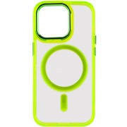 Чехол TPU Iris with MagSafe для Apple iPhone 14 Pro (6.1"), Желтый