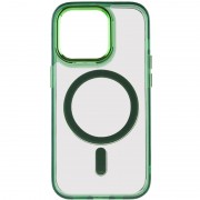Чехол TPU Iris with MagSafe для Apple iPhone 14 Pro (6.1"), Зеленый