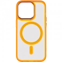 Чехол TPU Iris with MagSafe для iPhone 14 Pro (6.1"), Оранжевый