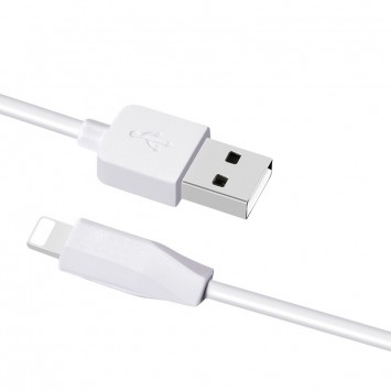 Дата кабель Hoco X1 Rapid USB to Lightning (1m), Білий - Lightning - зображення 2 