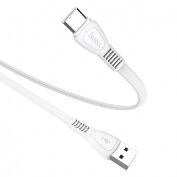 Дата кабель Hoco X40 Noah USB to Type-C (1m), Білий - Type-C кабелі - зображення 1 