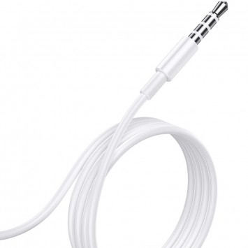 Наушники Usams EP-41 с микрофоном (3.5mm/1.2m), Белый - Проводные наушники - изображение 4