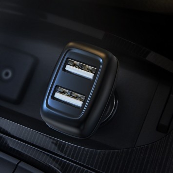 Зарядное устройство Hoco Z36 (2USB/2.4A), Черный - Автомобильные зарядные устройства - изображение 6
