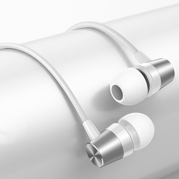 Наушники Usams EP-42 с микрофоном (3.5mm/1.2m), Белый - Проводные наушники - изображение 1