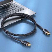Видео кабель Usams US-SJ528 U74 4K HD HDMI To HDMI 2.0 (2m), Черный