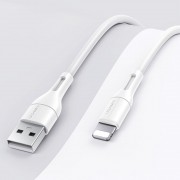 Дата кабель USAMS US-SJ500 U68 USB to Lightning (1m), Білий