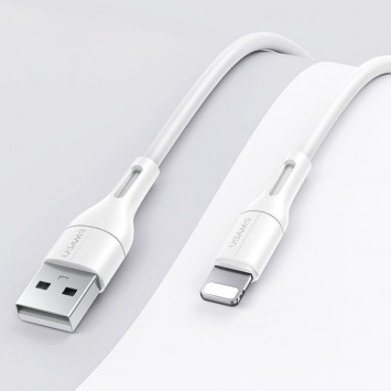 Дата кабель USAMS US-SJ500 U68 USB to Lightning (1m), Білий - Lightning - зображення 1 