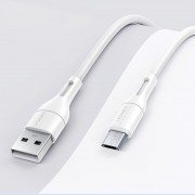 Дата кабель USAMS US-SJ502 U68 USB to MicroUSB (1m), Білий