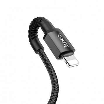 Кабель USB-Lightning - Hoco X71 "Especial"  (1m), Чорний - Lightning - зображення 1 