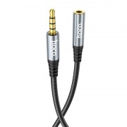 Аудио кабель Aux Hoco UPA20 (2m), Metal gray